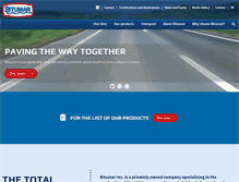 Tablet Screenshot of bitumar.com